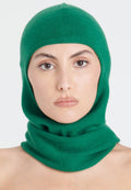 Cagoule unisex en cachemire vert émeraude - UNI 9